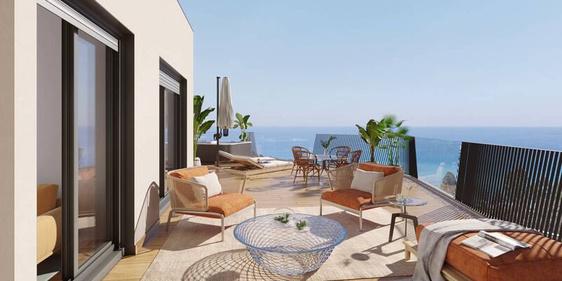 Allonbay Waterfront Suites Costa Blanca Terrasse