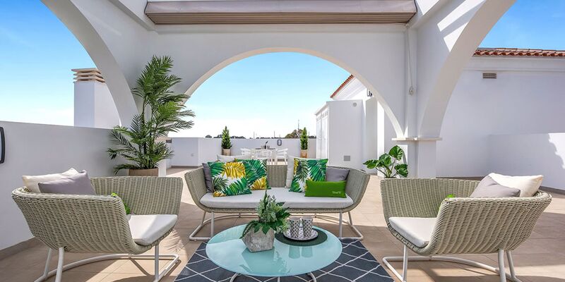 Vera Garden Suites Costa Blanca Terrasse